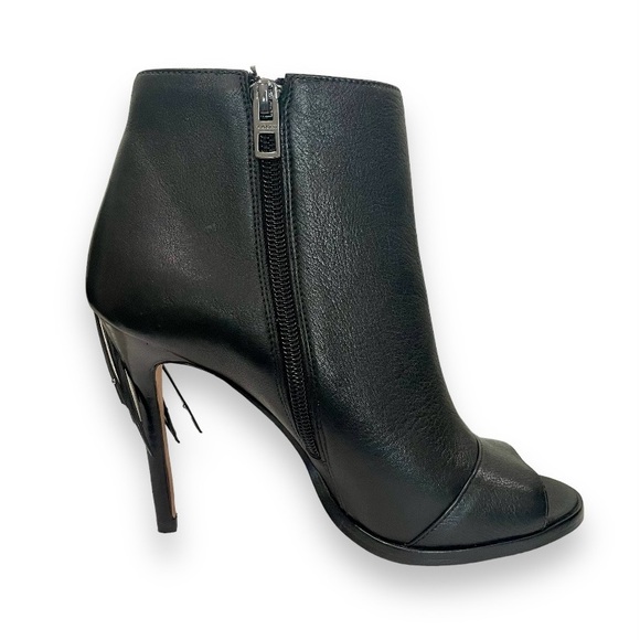 Coach Black Leather Lolita Booties - Size 7.5B, Worn Once! - Picture 2 of 5